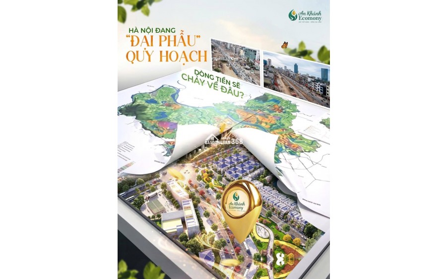BÁN LIỀN KỀ DỰ ÁN ECOMONY BÁC AN KHÁNH HƯỚNG CÔNG VIÊN
